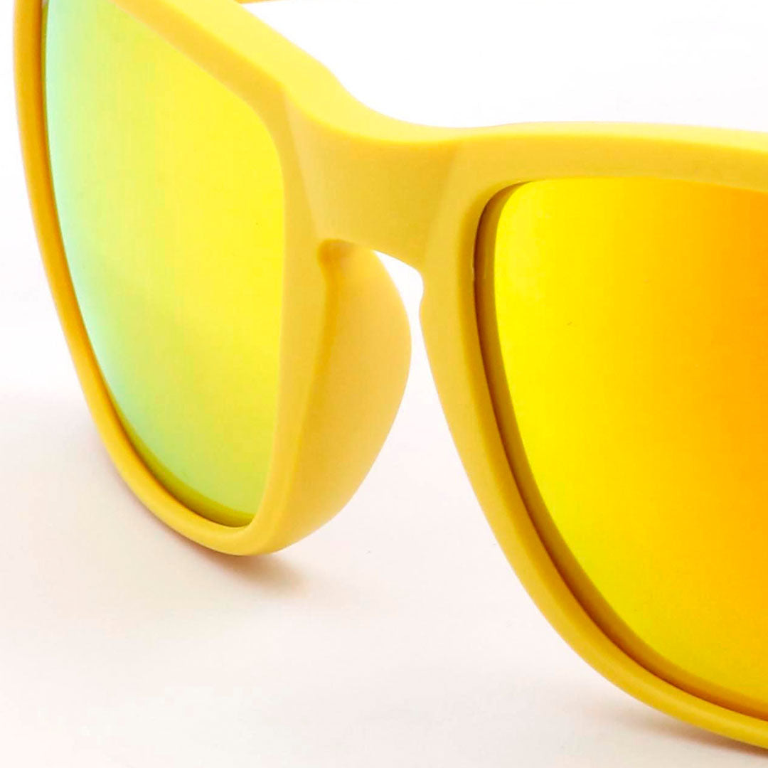 Noah Eco-friendly Sunglasses - Yellow/Infrared – Attika Eyewear